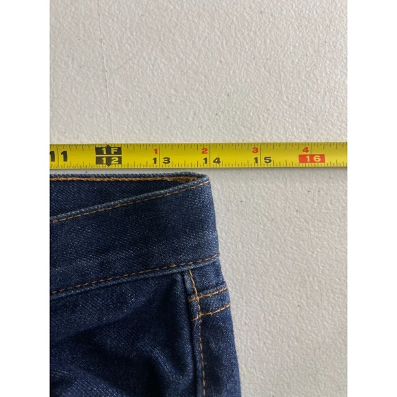 Re/Done Jeans Womens Size 25 Originals Denim Straight Skinny Raw Hem USA - Picture 10 of 12